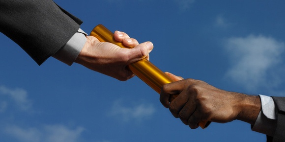 Handing Over The Baton   Baton Narrow 